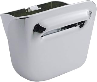 Chrome Plastic Ashtray For 2006+ Peterbilt 379, 384, 386, 387, 388, & 389