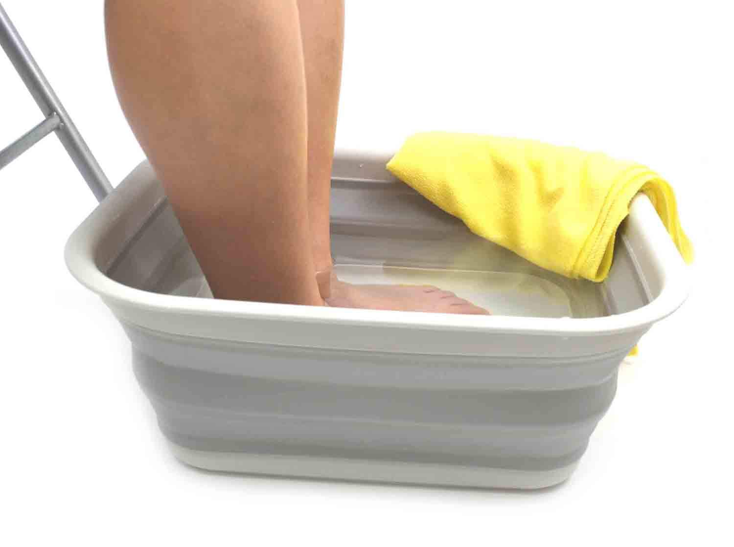 SAMMART 15L Juego de 2 tubos plegables (gris/2)