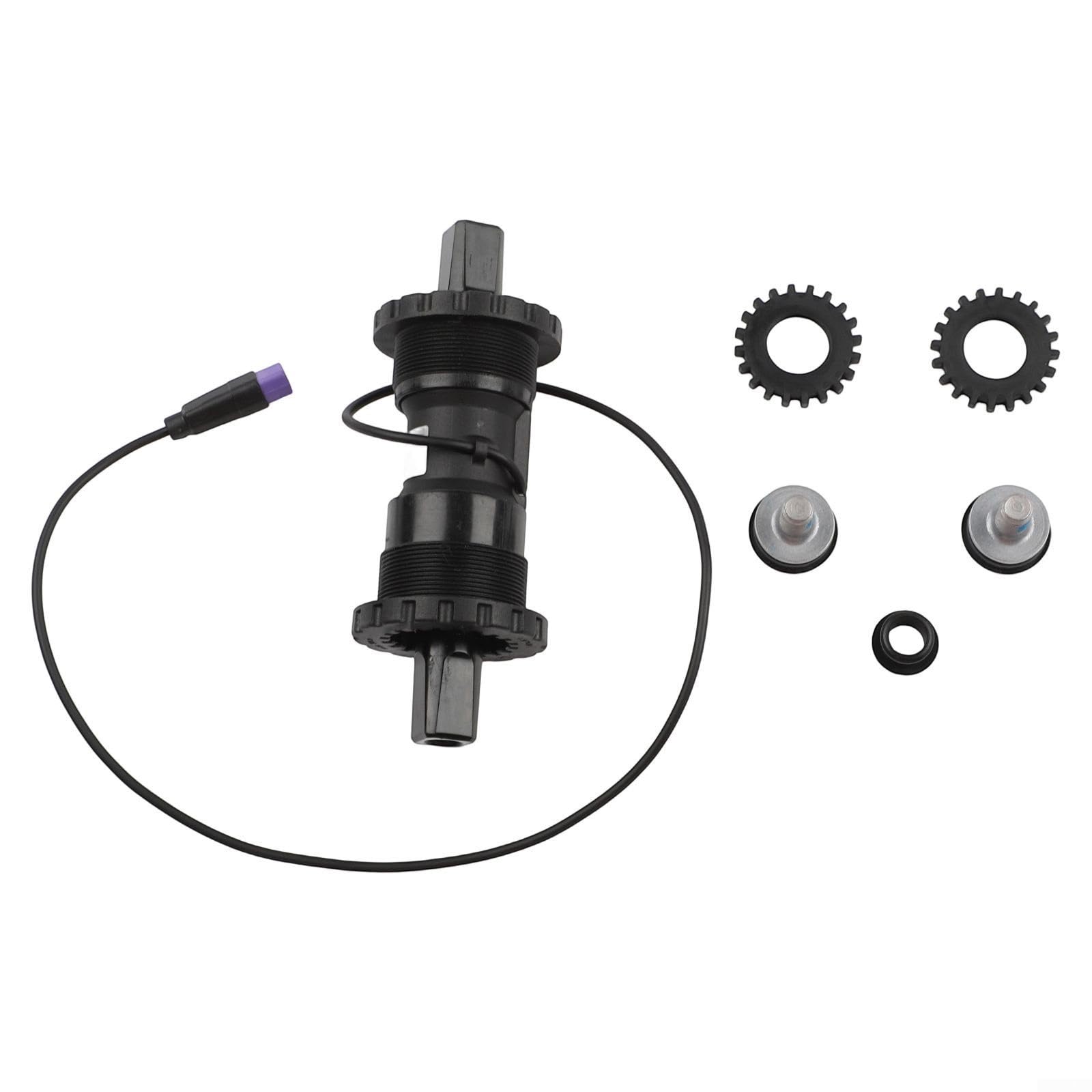 Capteur de couple pour moteur d'entraînement Bafang M400 68 mm Boîtier de pédalier PAS Assist Capteur central 6 broches PCB Noir Pièce de rechange pour conversion de vélo électrique