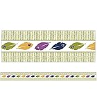 Carson Dellosa You-Nique Feather Stripe Straight Borders (108250)