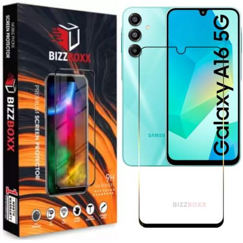 Image of Compatible With Samsung A16 5G | Samsung A26 5G Tempered Glass Screen Protector Guard With Precise Edges - High Definition, Easy Install, Anti-Fingerprint (Sam A16, A26) - Pack of 1