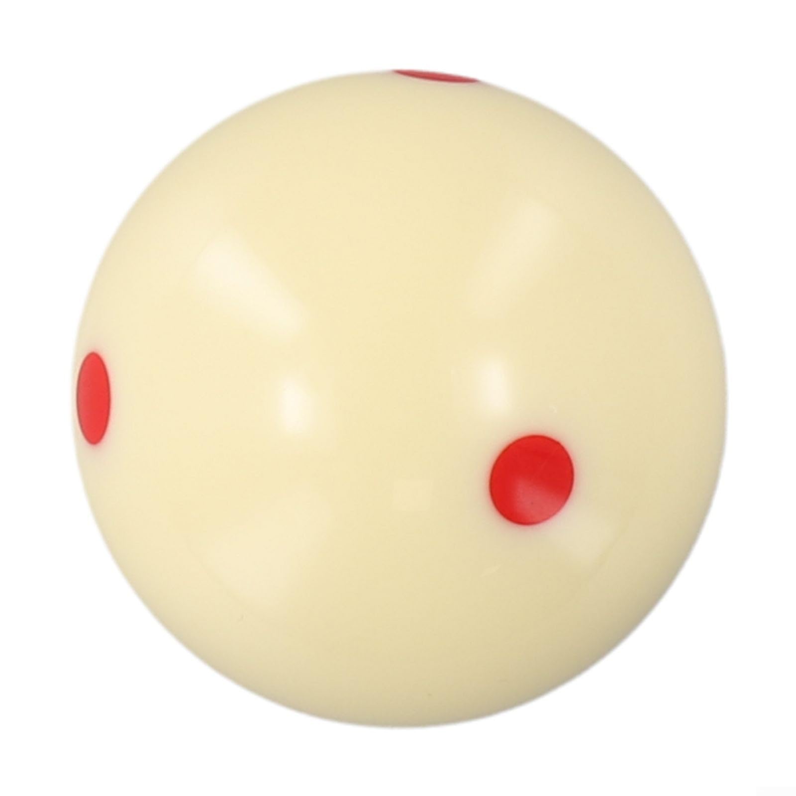 Pallina da allenamento per biliardo, palla rossa 5,7 cm, 6 punti, resina, accessorio per visualizzazione obiettivi