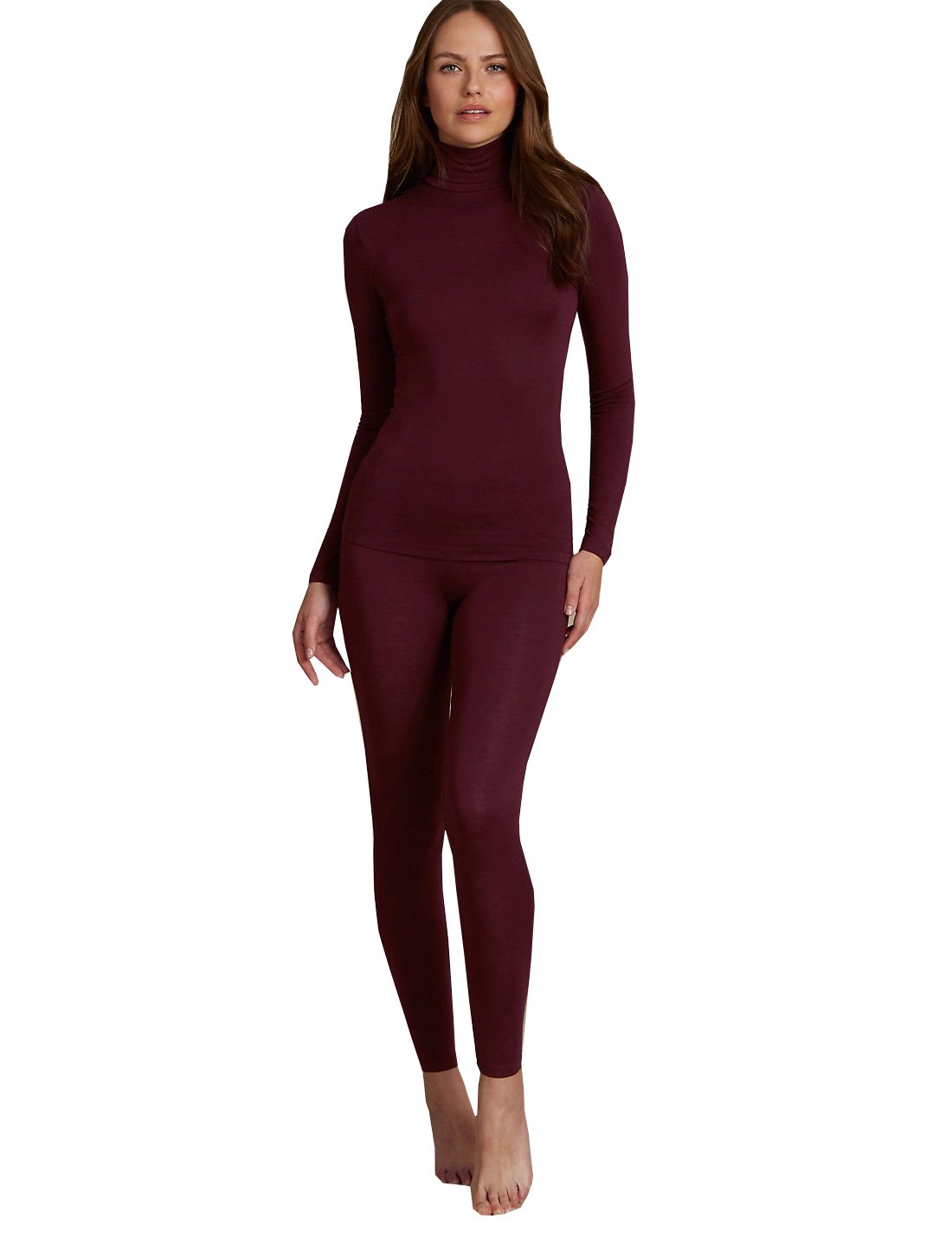 m&s thermal polo neck