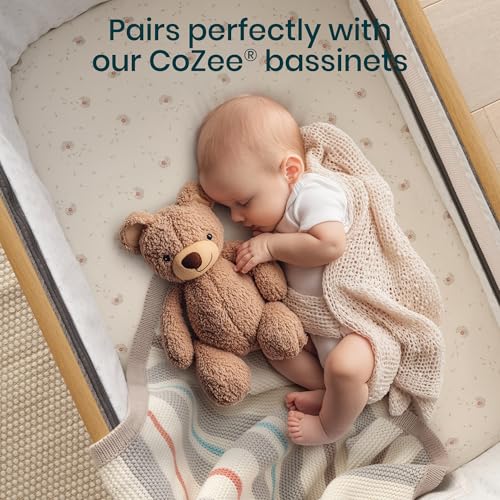 Image of Tutti Bambini 100% Waterproof Bassinet Mattress Protector - Premium Ultra Breathable Bassinet Mattress Pad Cover, Machine Washable, Compatible with CoZee Bassinets (31.8 x 20 in)