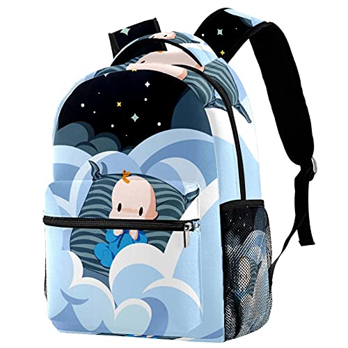 Sac à dos voyage porte-biberon isotherme pour soulager le dos parent