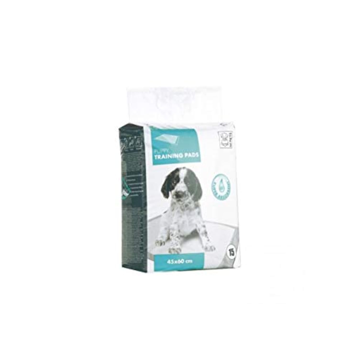 M-PETS Puppy Training Pads, Super Absorbent, Leak-Proof, Odour Control & Quick Dry for Effective Potty Training, 4-Layer Construction, Suitable for Puppies, Senior Dogs - 45x60cm (Pack of 30) (B0721Q5D7S) Amazon Price History, Amazon Price Tracker