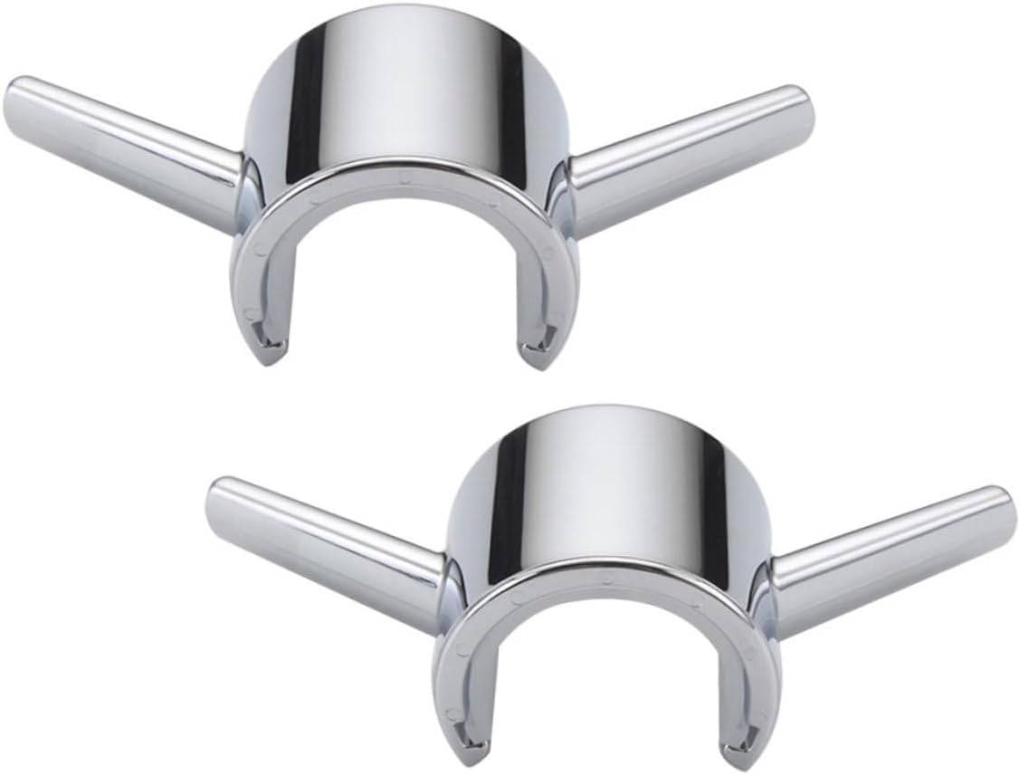 Ciieeo 2pcs ABS Shower Wand Hooks No Drill Bathroom Rod Hangers