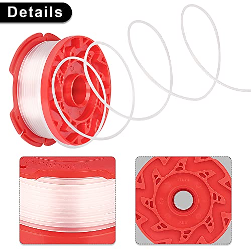 Image of CMZST0653 14pcs String Trimmer Spool Line(0.065 inch,30Ft) with Cap Head, Compatible with Craftsman CMCST900,CMESTA900,CMESTE920,CMZST98020,CMCST915,CMEST913,CMZST120SC (CMZST0653-14pcs)