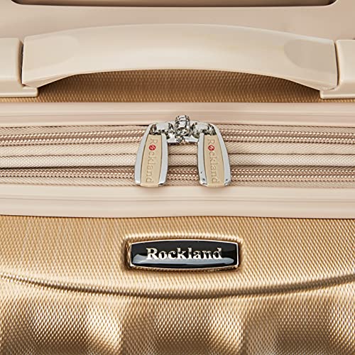Image of Rockland Plastic Brown Carry-On (F145-BRONZE)