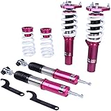 Godspeed MSS0105-D MonoSS Coil-overs Suspensions Kit for #Volkswagen GTI (MK7) 2015-19 (55MM FLM), 16 Levels Damping, Ride Height Adjustable