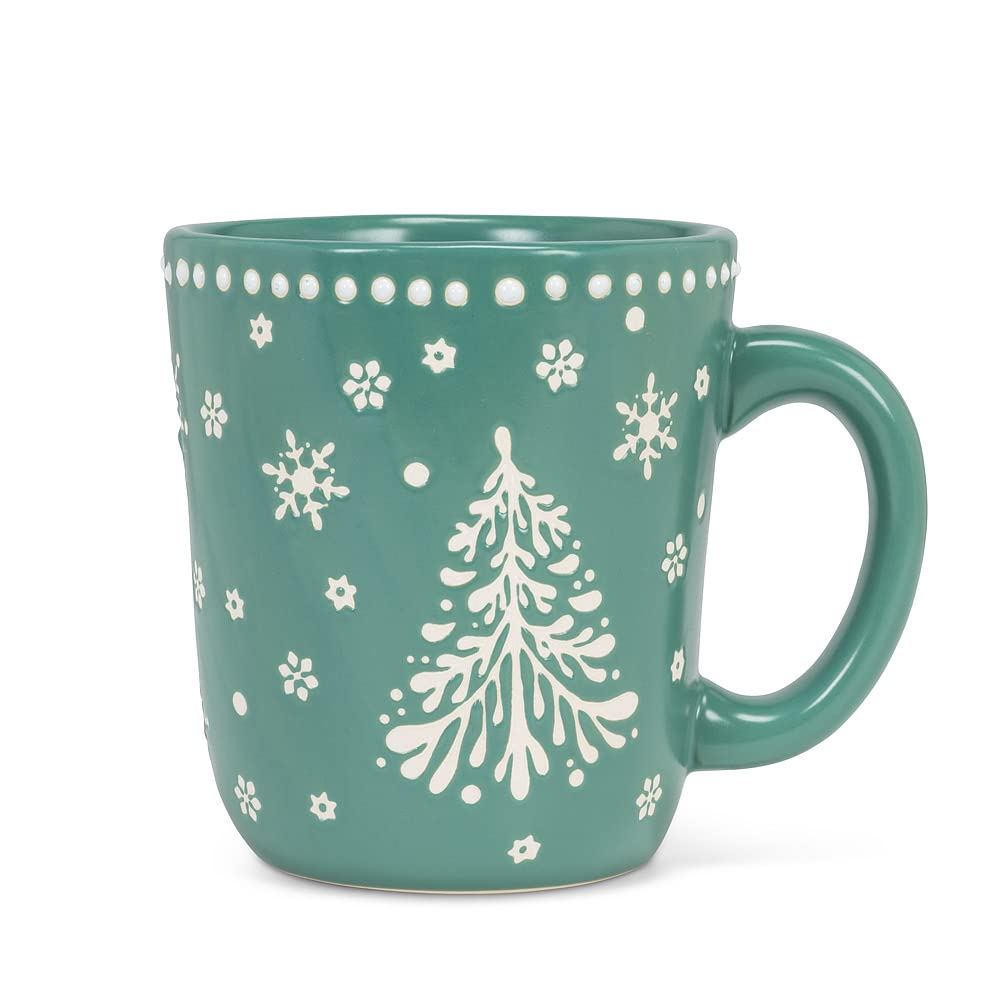 Abbott Collection Tree & Snowflakes Mug