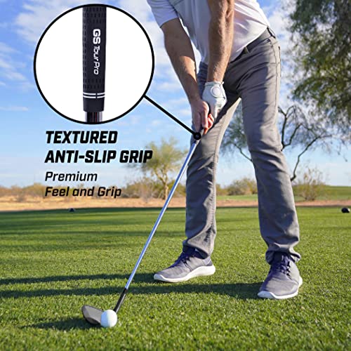 image for GoSports Tour Pro Golf Wedge Set - Includes 52 Degree Gap Wedge, 56 De