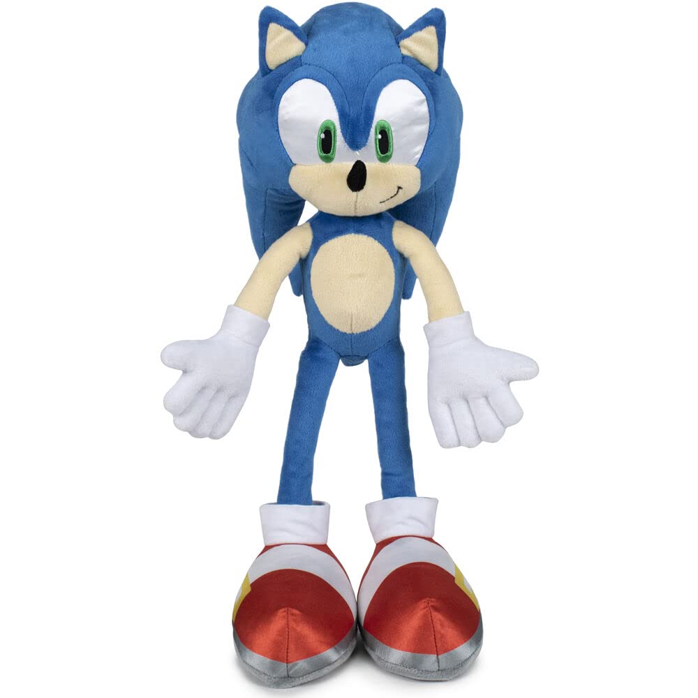 Pupazzo Sonic 40 CM Super Sonic The Hedgehog Shadow Schiffer Morbido Peluche Ripiene Giocattoli Di Cotone Anime Sonico Peluche Per I Bambini Regali Di Compleanno Peluche Sonic - Foto 6