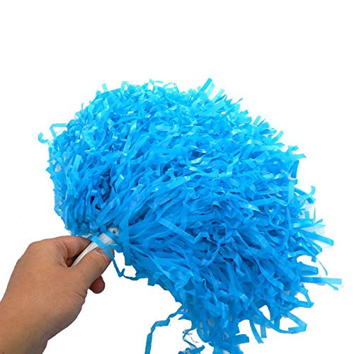 2 Pompones De Animadora De Plástico - Colores Brillantes, Para Partidos, Fiestas Y Coreografías