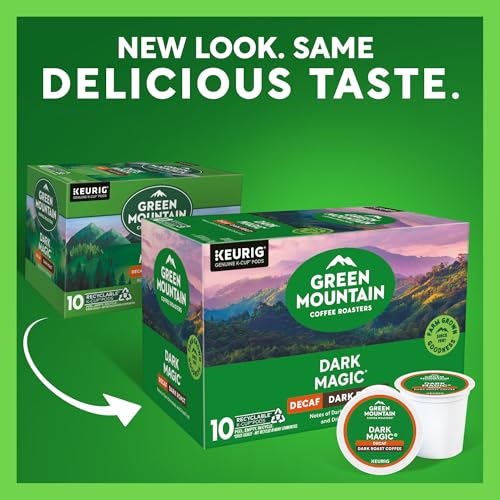 Image of Green Mountain Coffee Roasters Dark Magic Decaf, 60ct