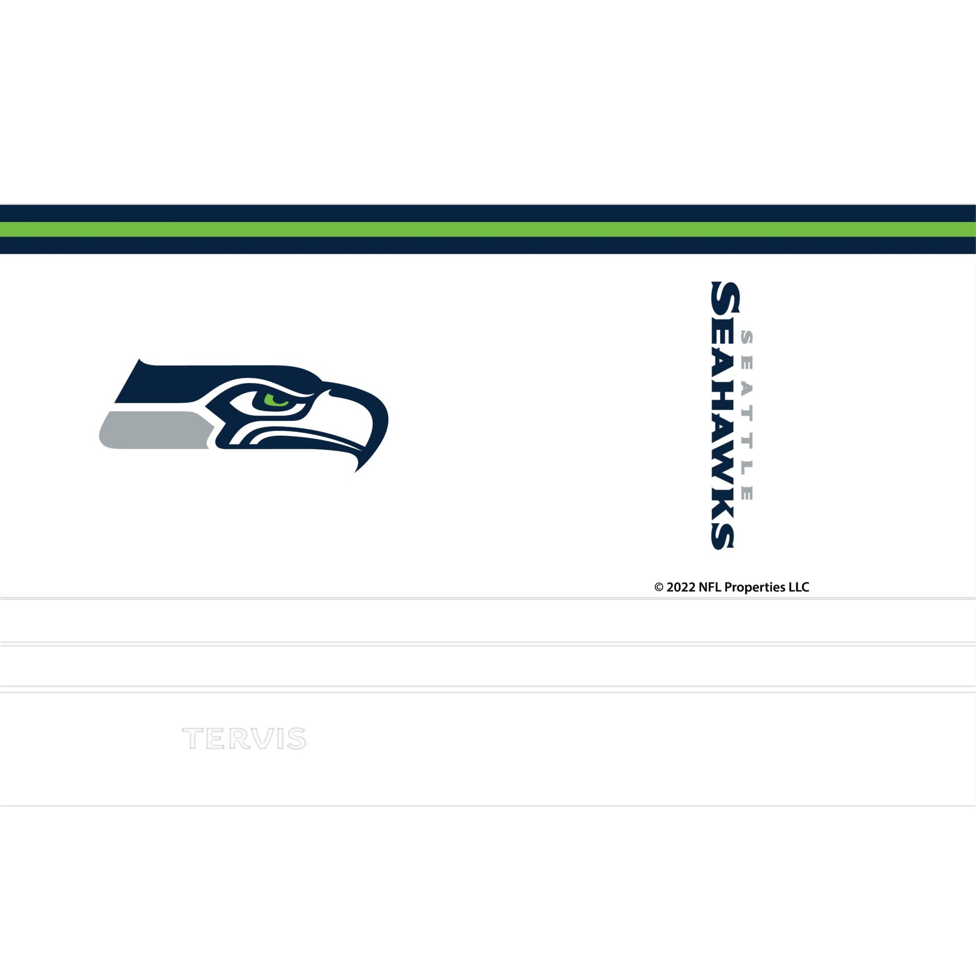 Tervis NFL Seattle Seahawks-Arctic Isolierbecher, 590 ml, Edelstahl