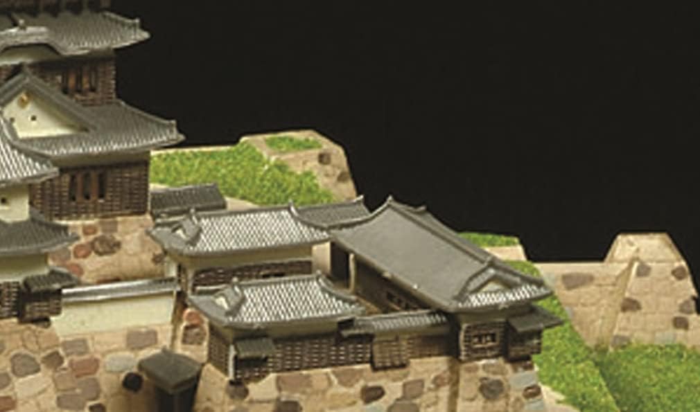 Doyusha JJ-7 1/450 Japanese Meijiro JOYJOY Collection Matsuyama Castle Plastic Model