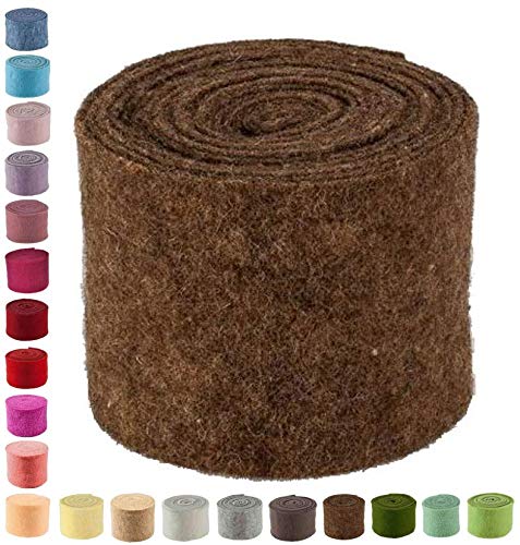 Felt for Pots or Arts and Crafts, Brown, Breite: 15cm - Länge: 5m