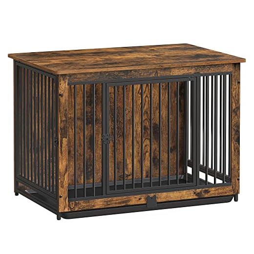 Feandrea 38" Heavy-Duty Dog Crate Furniture