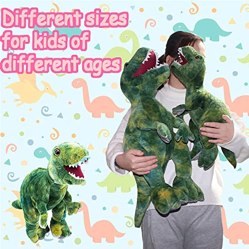 Aixini Stuffed Dinosaur Plush Giant T-Rex Toy - 23.6" Lifelike Stuffed Tyrannosaurus Animal For Boys Kids, Green #TOP5