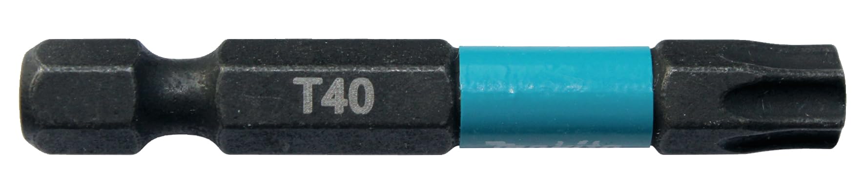 Makita Black T40 X 50Mm Torx Impact Screwdriver Bits, 2 Pack