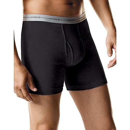 Hanes TAGLESS Boxer Briefs with Comfort Flex Waistband 6-Pack