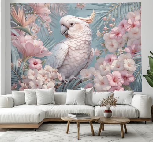 Tapisserie murale pour relooker un grand mur de chambre vide