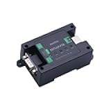 RS232 to USB Serial Module USB Interface to DB9 Bidirectional Transfer with DC Power Isolation and Digital Isolation Chip ABS Case DIN Rail Mounting Baud Rate up to 150kbps