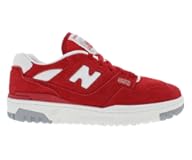 550 Mens Suede Pack Team Red Size 8&period;5