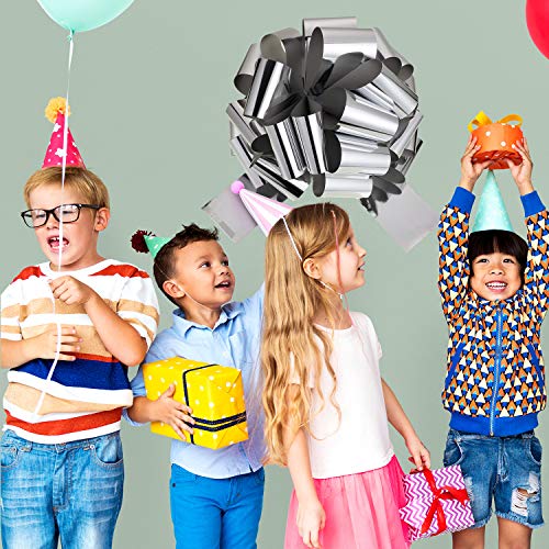 image for WILLBOND Big Happy Birthday Car Bow Large Decorative Gift Wrapping Gia