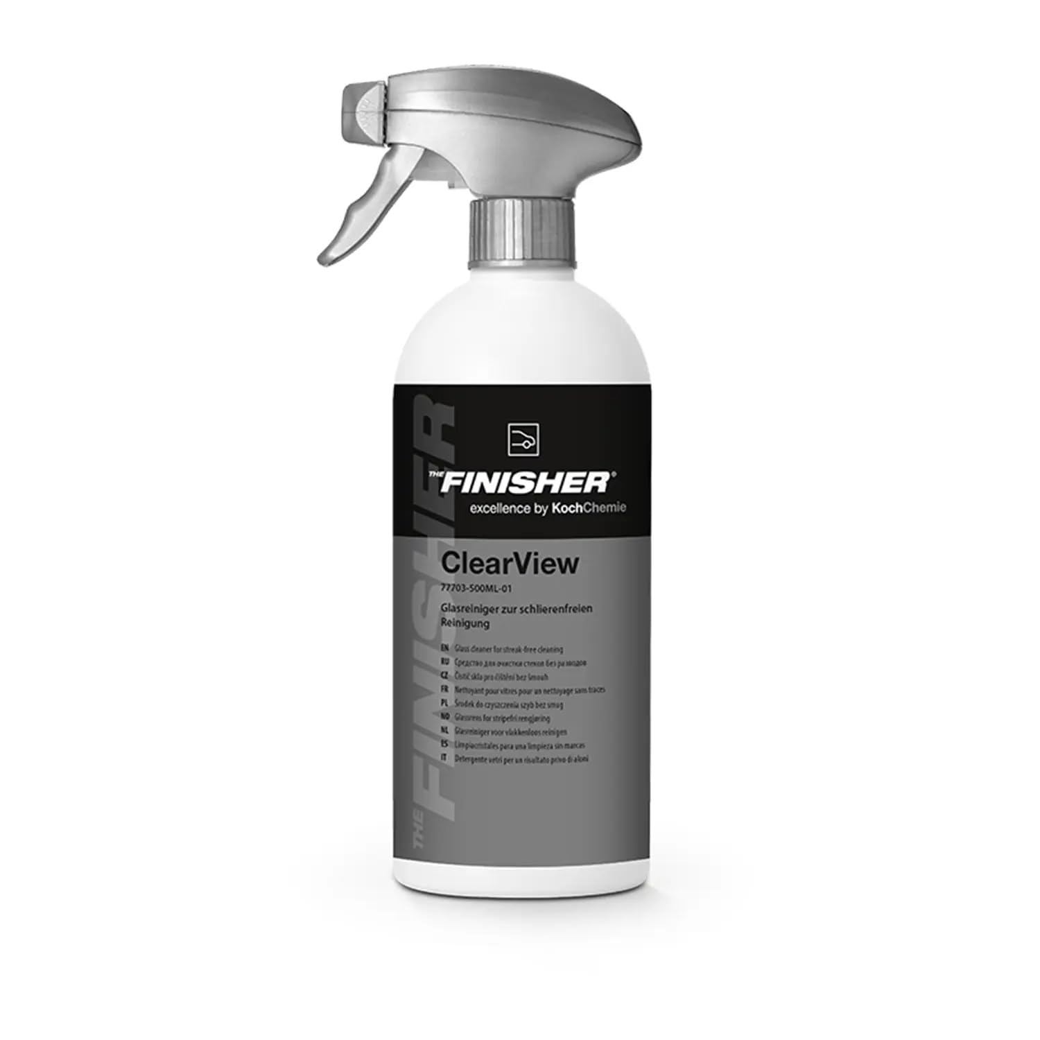 Koch Chemie - Set di accessori per interni dell'auto, per riparare la cura dell'abitacolo, fresh up, Speed Glass Cleaner, spazzola per interni, panno asciutto