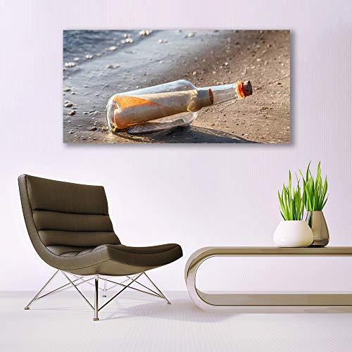 Tableau moderne design 140x70cm en verre trempé Tulup déco murale
