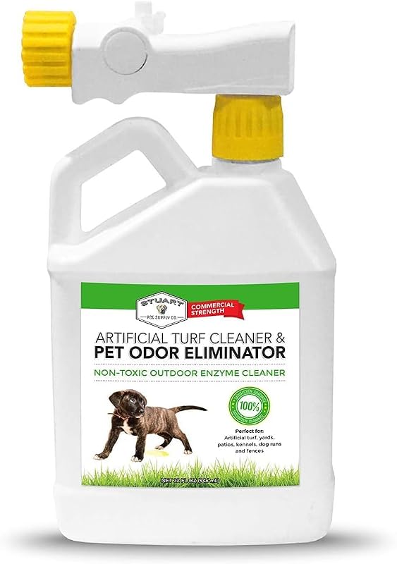 Removedor de Odores para Cães e Limpador de Grama Artificial Stuart Pet Supply Co., Concentrado 946 mL
