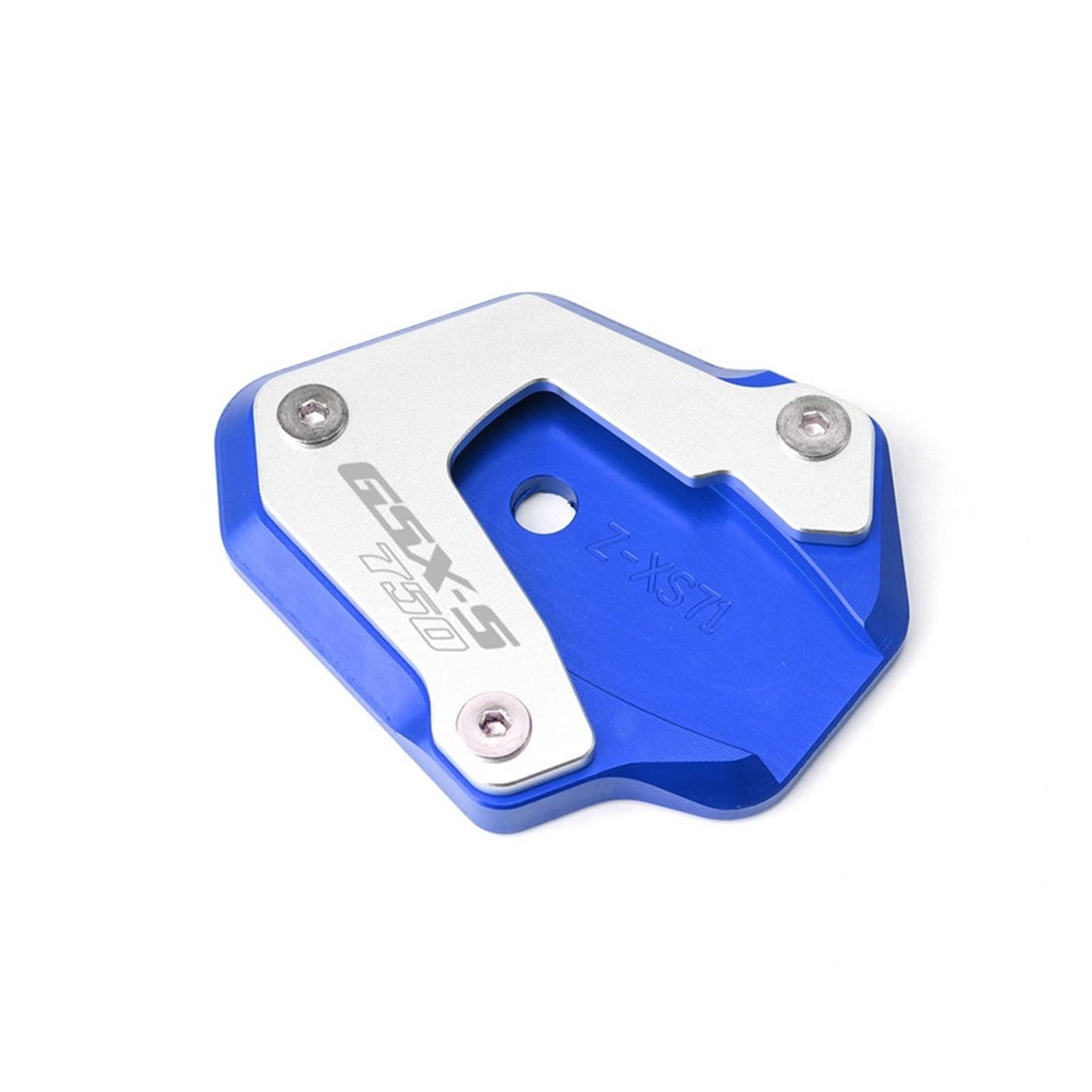 Support latéral pour Suzuki GSXS 750 de 2017 à 2019 : extension de béquille CNC en alu