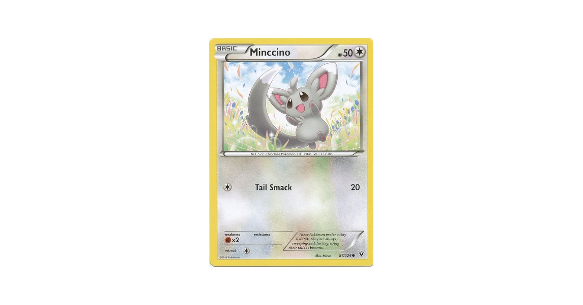 Amazon.com: Pokemon - Minccino (87/124) - XY Fates Collide