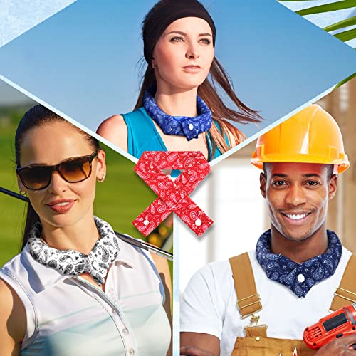 Image of Xuhal 6 Pcs Cooling Neck Wraps Cooling Bandana