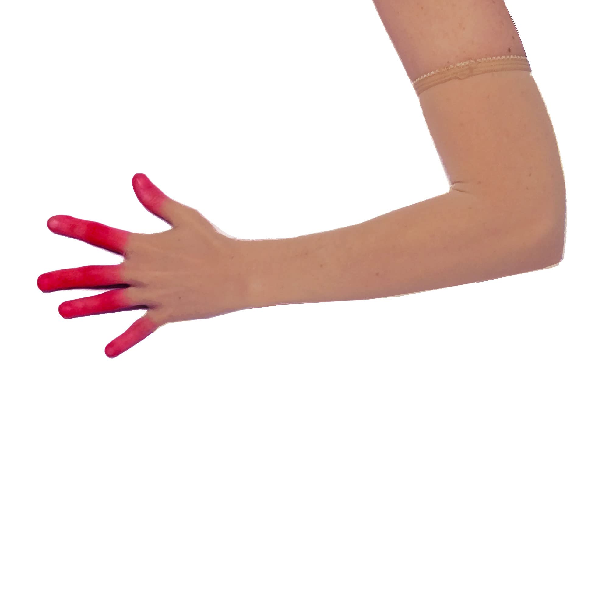 Unicorns Poop Glitter Nude Illusion Second Skin Sheer Seamless Gloves