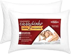 Travesseiro Casadinho - Ortobom Branco