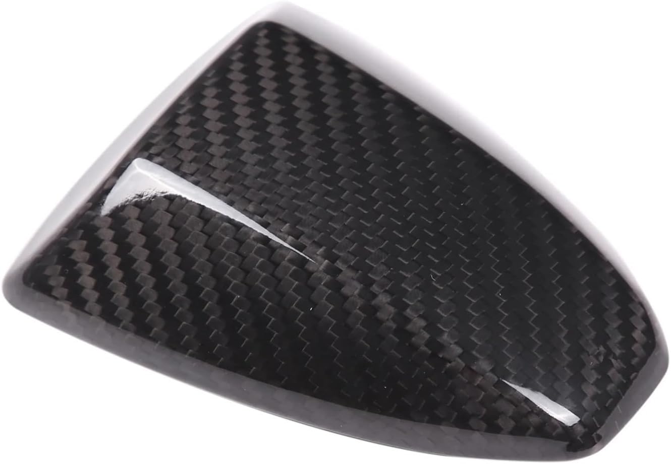 Carbon Fiber Car Roof Antenna Cover Compatible For Nissan GTR R35 2008-2016 Vehicle Specific, Exterior Decorative Base, No-Drill Adhesive Install