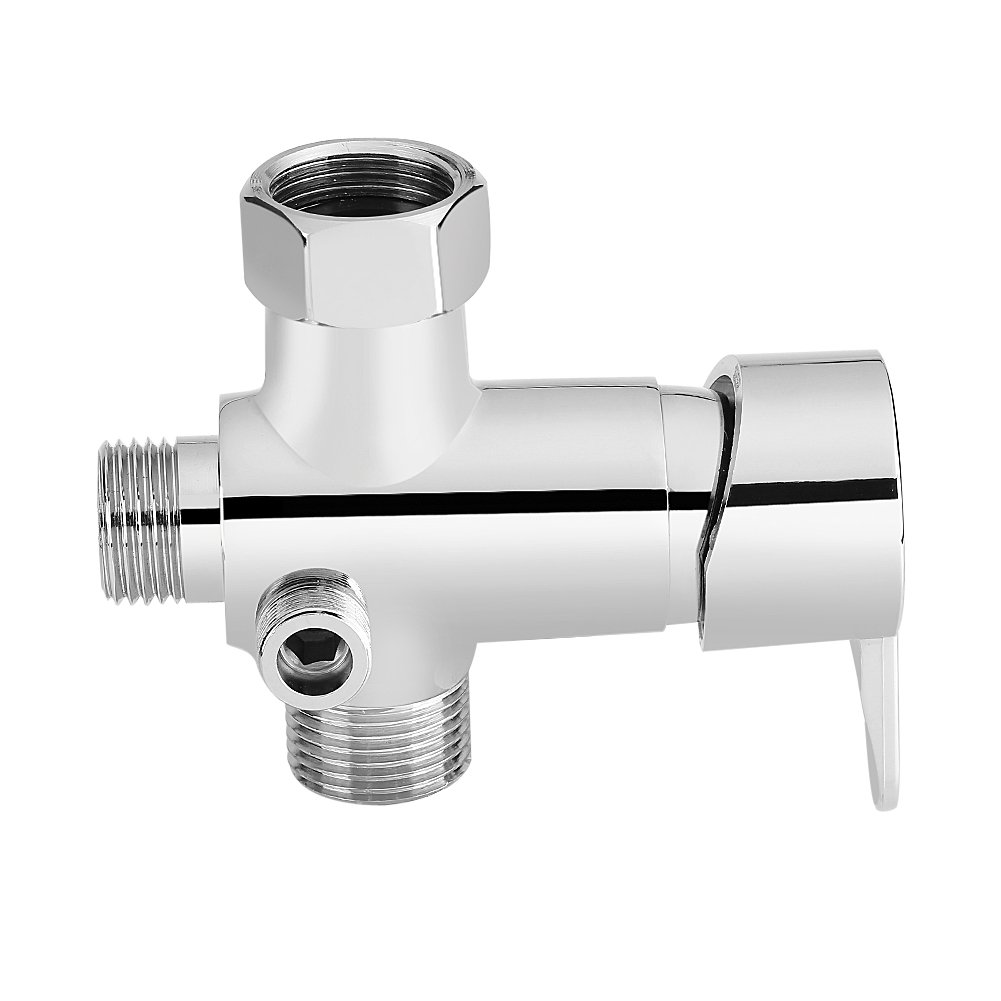 Buy Toilet Bidet Diverter 3Way Diverter Valve Brass Shower Adapter