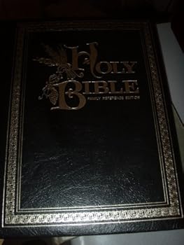 Hardcover Holy Bible: King James Version ... Words of Christ in Red Family Reference Edition Book