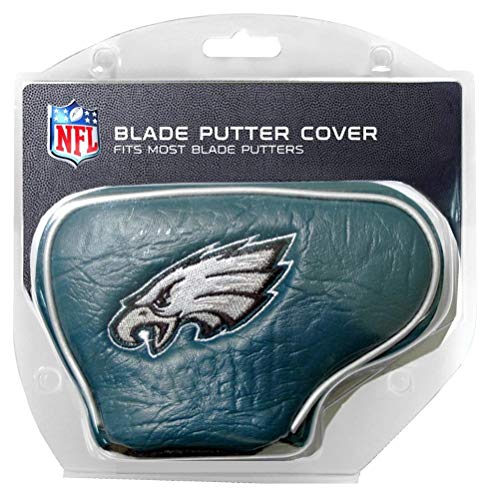 Team Golf NFL Philadelphia Eagles Golf Blade Putter Cover Golf Club Blade Putter Headcover, Fits Most Blade Putters, Scotty Cameron, Taylormade, Odyssey, Titleist, Ping, Callaway