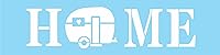 Vista 1 de 6" x 24" Home Stencil Camper Motor Home Campground DIY Craft Signs Joanie Art