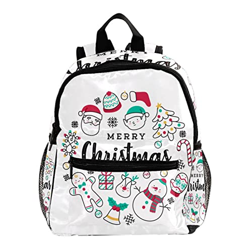Sac à dos enfants de 30,5 cm avec motif flocon de neige rouge pour garçons