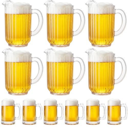Image of VAKUKK Plastic Beer Pitcher with Handle for Water Tea