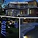LED Rope Lights Outdoor, 108 LEDs 16Ft Connectable and Flexible Strip Lights with Holder, 110V Plug Waterproof Classic Clear Tube Lights for Indoor Outdoor Tree Garden Party Wedding Christmas (Blue)