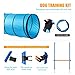 ANC POP Dog Agility Training Equipment Pet Obstacle Training Course Kit Dog Outdoor Games with Tunnel, Adjustable Hurdle, Pause Box, Toys and Carrying Bag