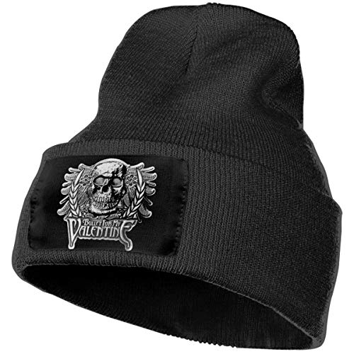 Hodenr Mens & Womens Bullet for My Valentine Metal Band Skull Beanie Hats