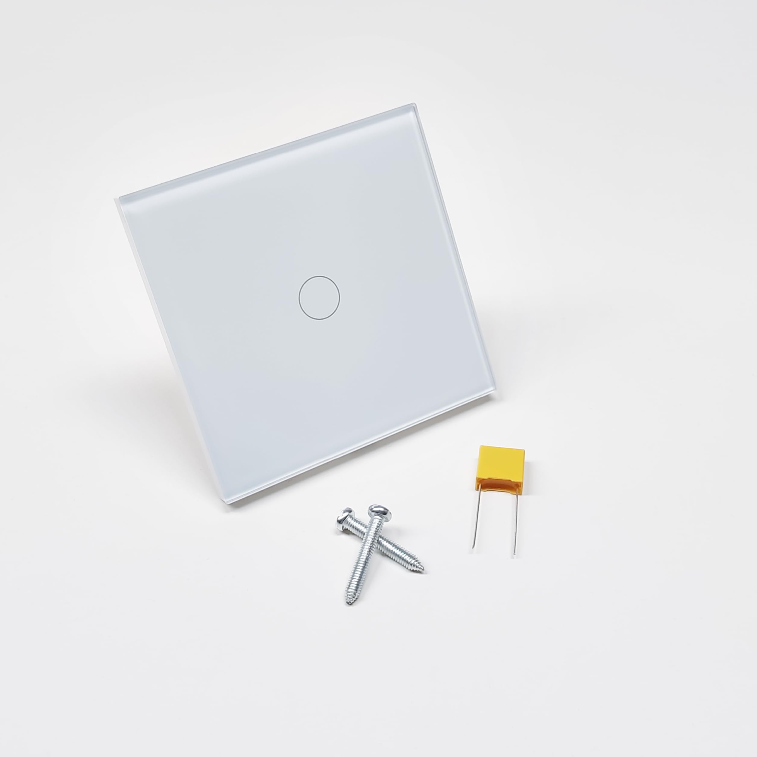 LED ATOMANT 4x Interruptor de Cristal ZigBee 3.0 1 Via Requiere HUB | App Smart Life/Tuya