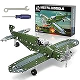 Lucky Doug Building Toys Model Airplane Set - DIY Building Stem Projects Toys for Kids Boys Ages 8-12, Assembly Science Toys for Model Fans